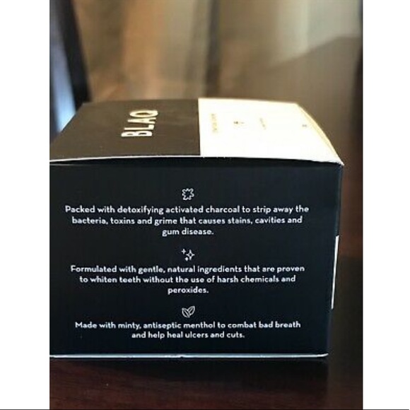 NWT BLAQ Teeth Whitening Charcoal Powder 1.0 oz - Picture 5 of 5